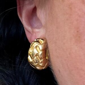 Erwin Pearl Woven Earrings